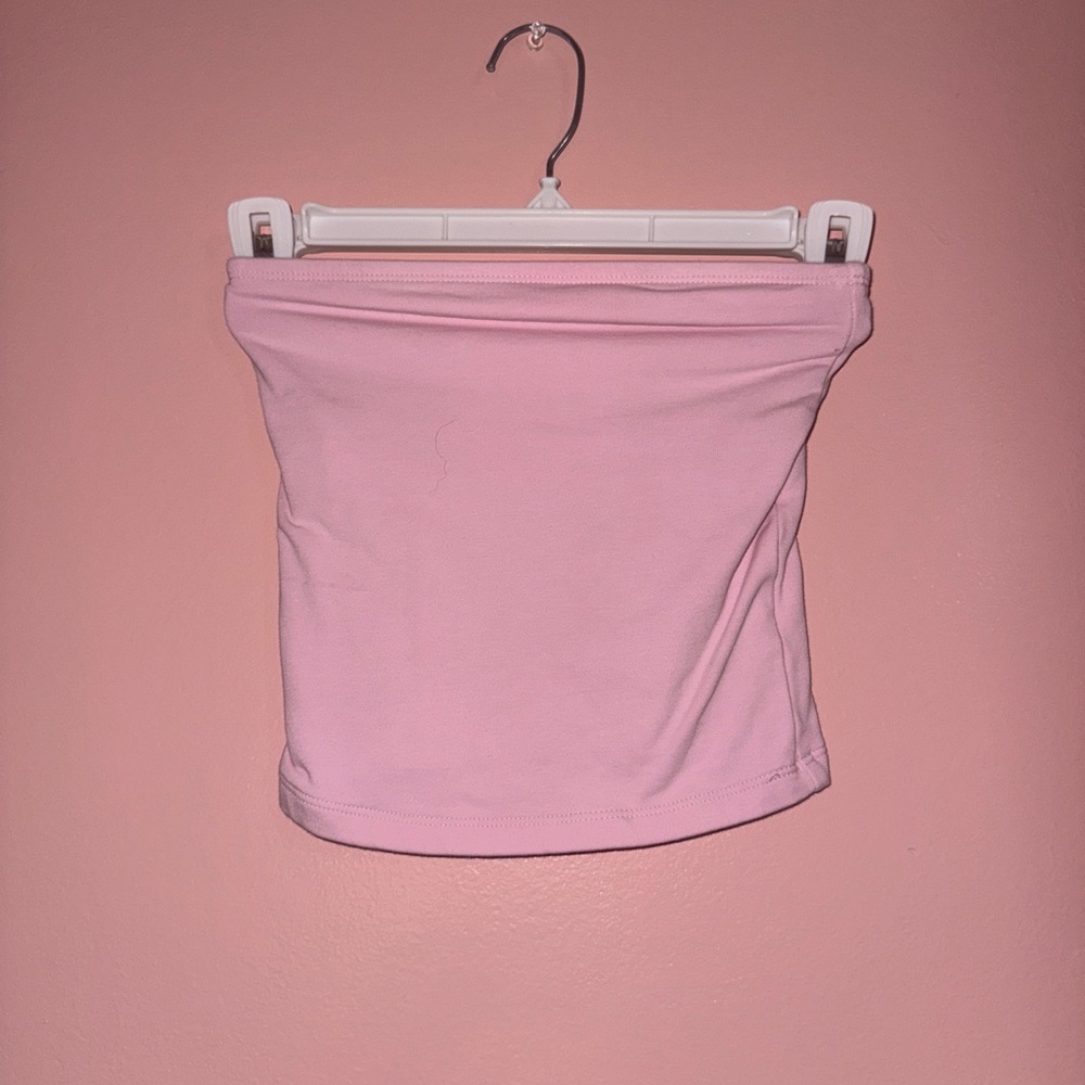 Old Navy Light Pink Crop Tube Top